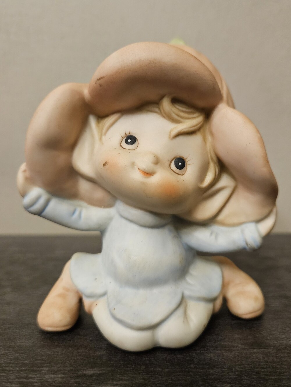 Vintage Homco #5615 Porcelain Pixie Figurine